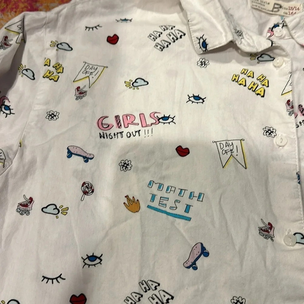 Zara Long Sleeve Button up